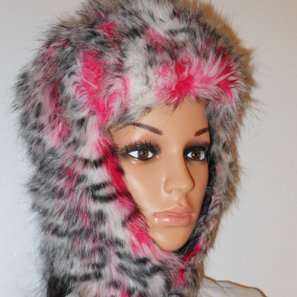 Nucollections Multi-Colr Trapper Style Hat Osfm - image 4